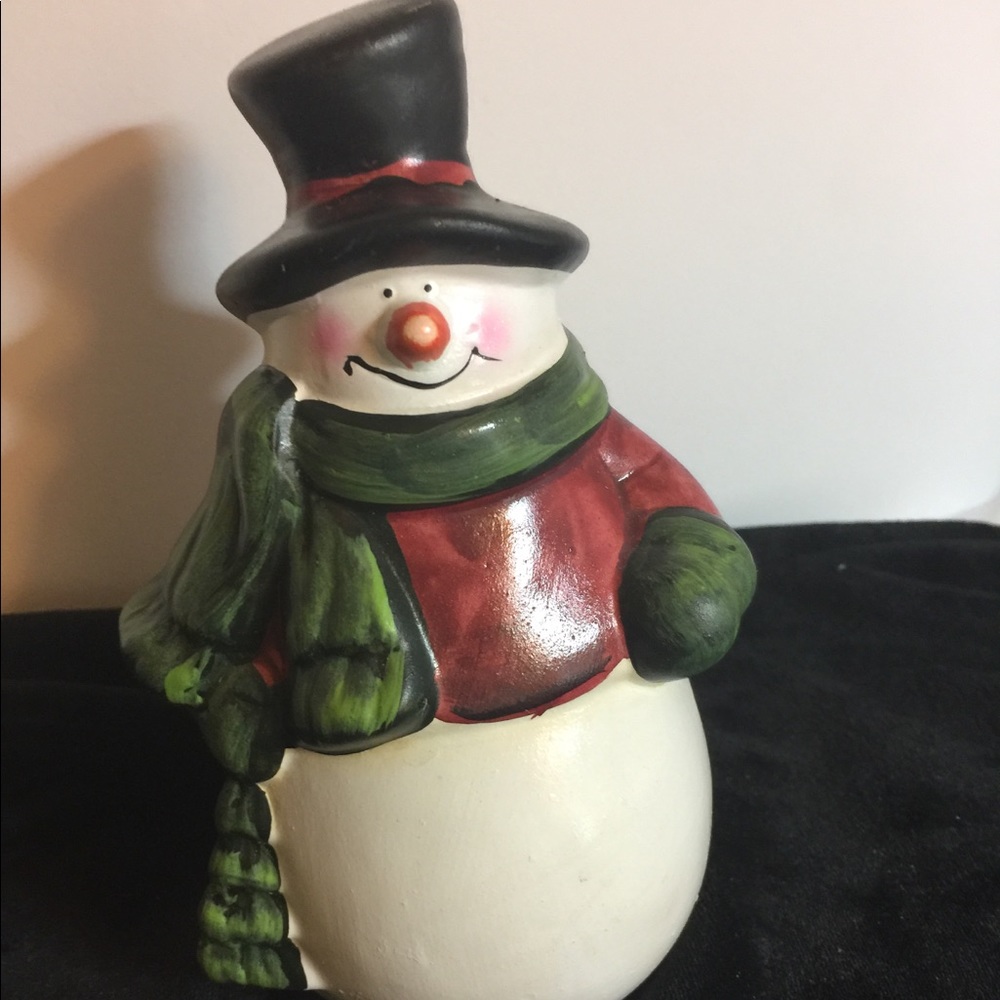 Ceramic Snowman NWOT